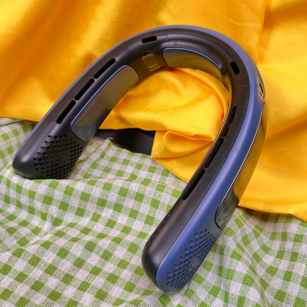 2025 넥밴드 선풍기 강력터보팬 넥선풍기 블루