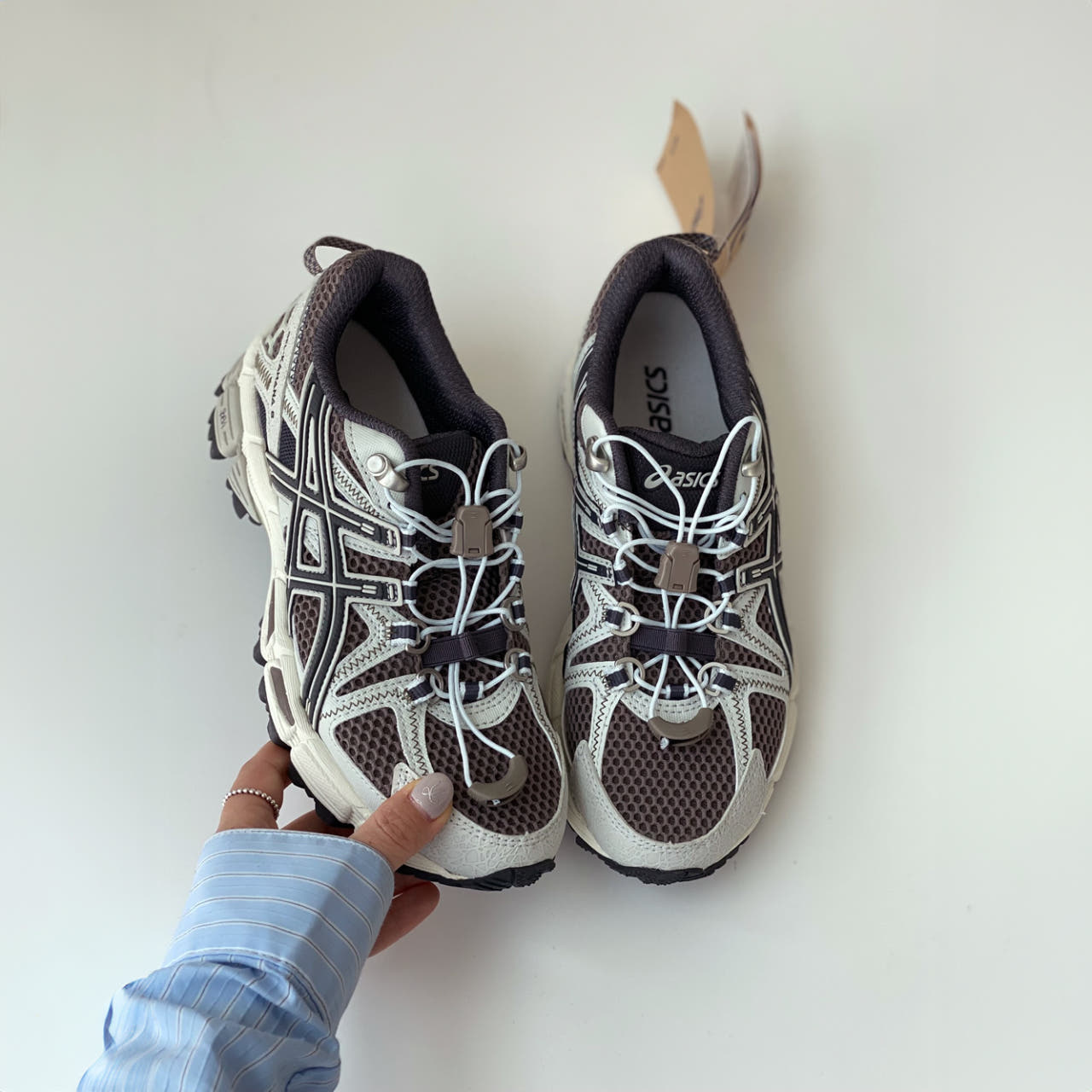 아식스 젤 카하나 8 FL 브라운 블랙 공용사이즈