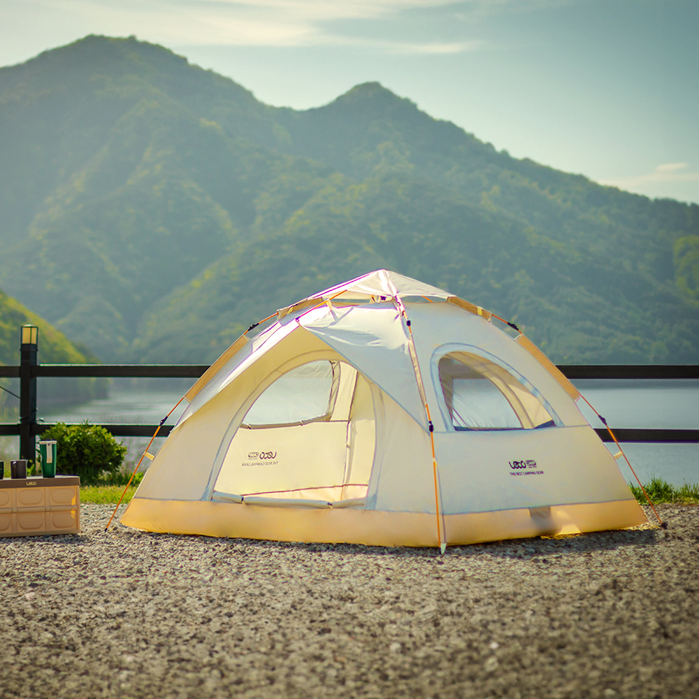 레토 와이드 원터치 텐트 그늘막 방수 3000PU 이중루프 LCE-OT01