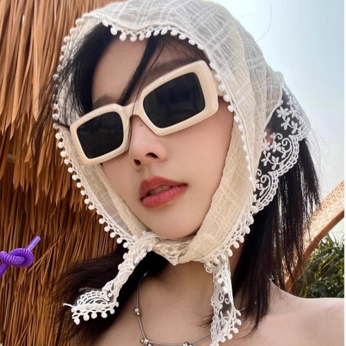 헤어커치프 스카프 볼캡 캡모자 머리 레이스 밴드 두건 이미지 6