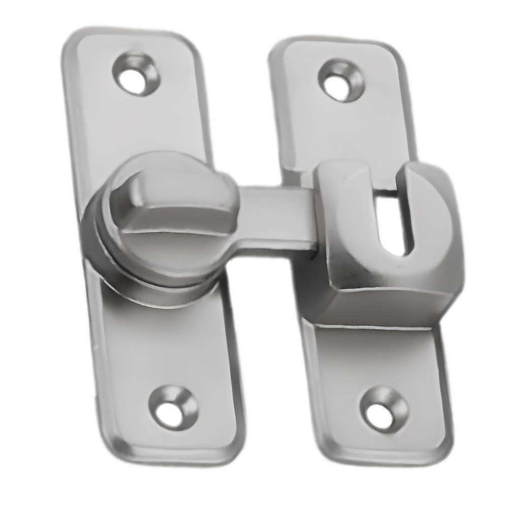 현관문 잠금장치 무타공 방문 보조 안전고리 걸이 이중잠금 여닫이 슬라이딩도어 90도 문걸쇠