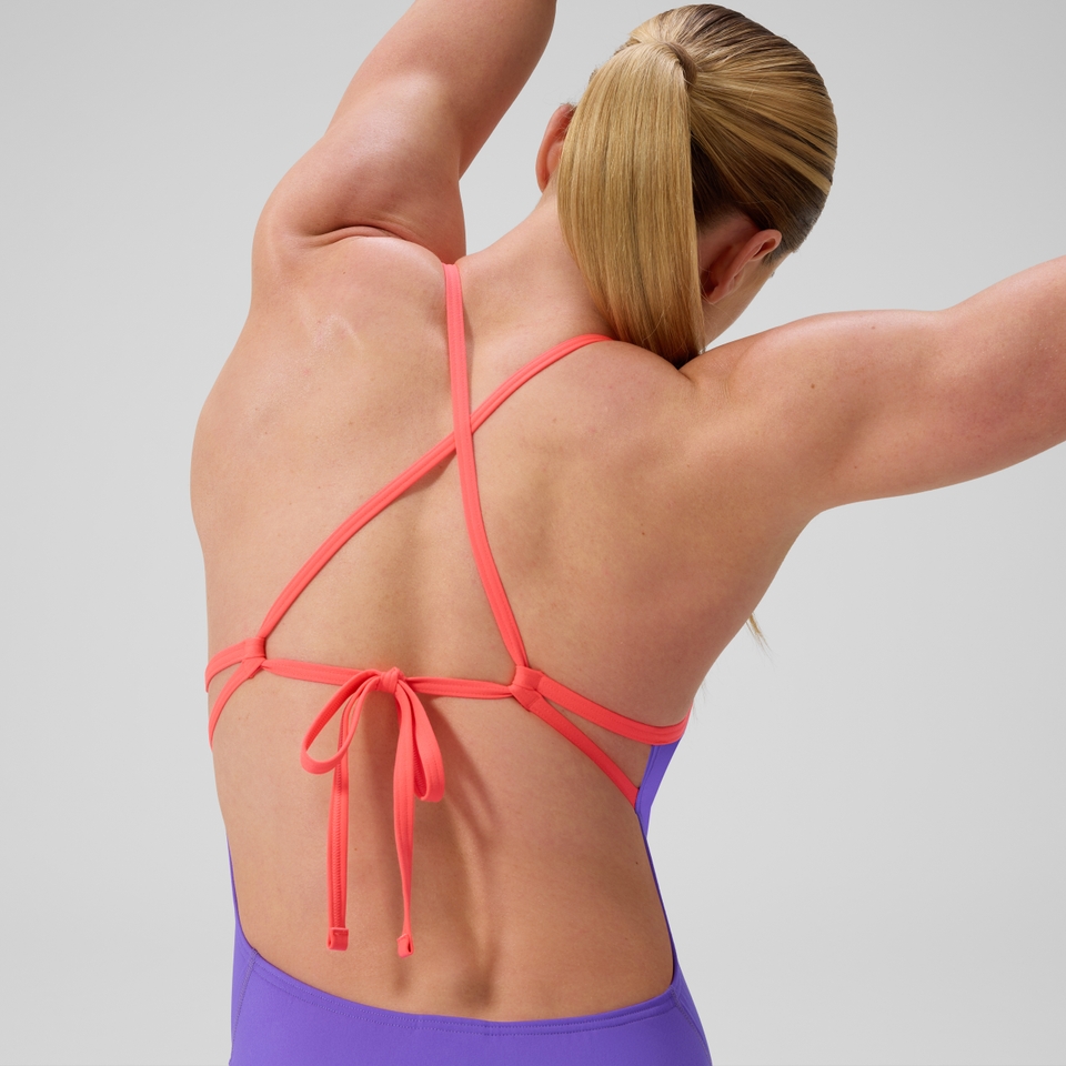 스피도 Club Training Solid Tie Back One Piece - 상세 이미지 4
