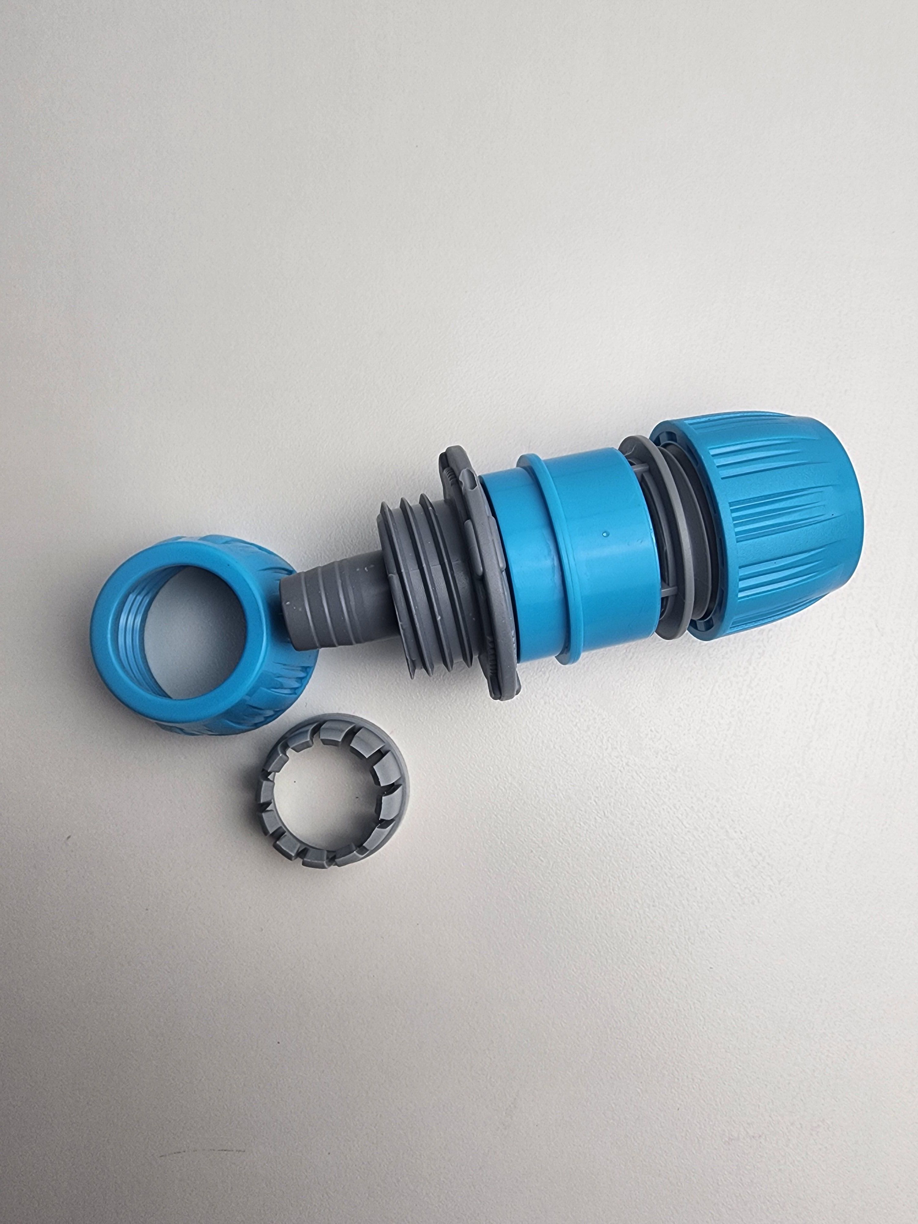물호스연결구 원터치 여바라 16mm 연장 조인트 커넥터 연결구 - 상세 이미지 2