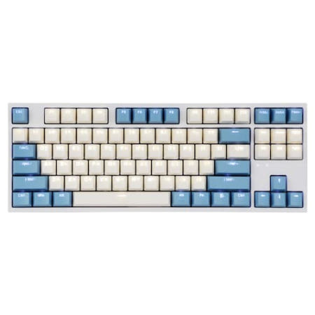 COX CK87 크림블루 게이트론 기계식키보드