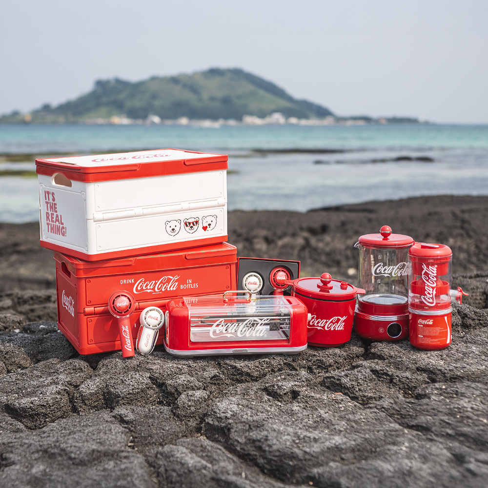 코카콜라 자동 착즙기 주서기 오렌지 레몬 즙짜는기계 스퀴저 무선