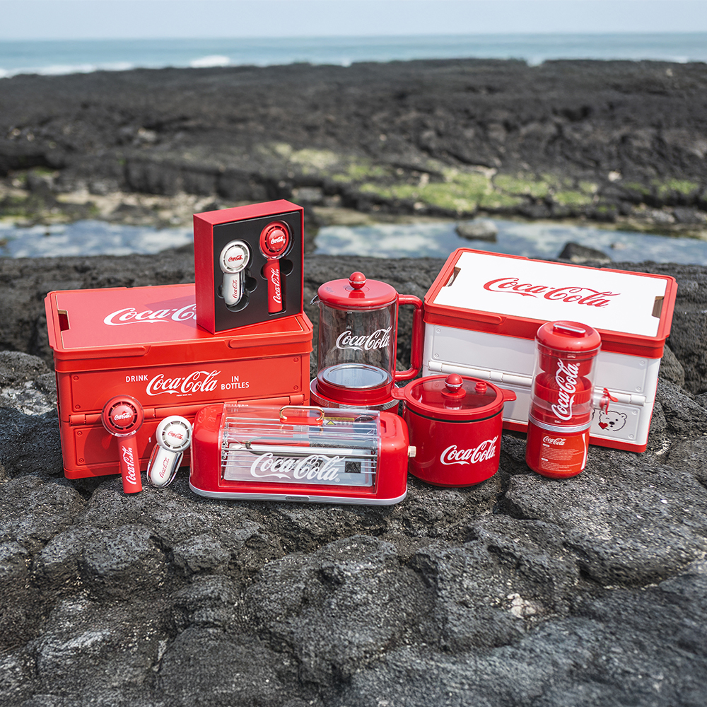 코카콜라 자동 착즙기 주서기 오렌지 레몬 즙짜는기계 스퀴저 무선