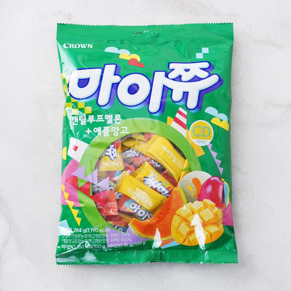 메가마트 크라운 마이쮸 멜론애플망고 284g - 메인 이미지