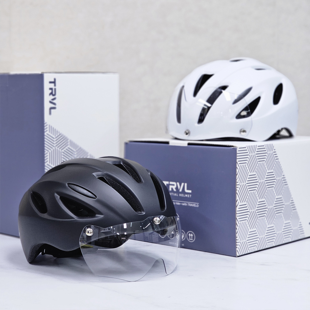 트레벨로 비젠트 변색 고글 자전거헬멧 주야간겸용 아시안핏 안경착용가능 이미지 3