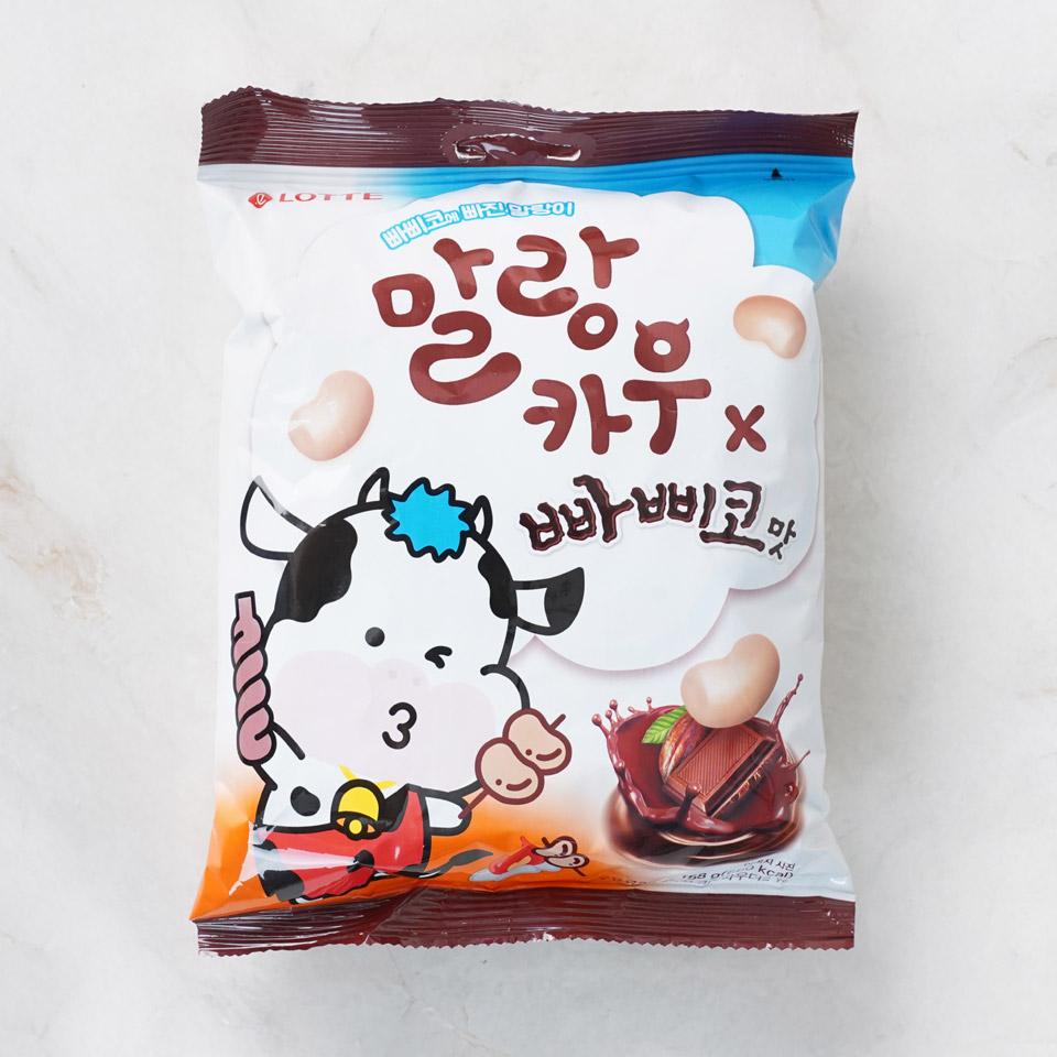 메가마트 롯데웰푸드 말랑카우 빠삐코 158g - 상품 이미지