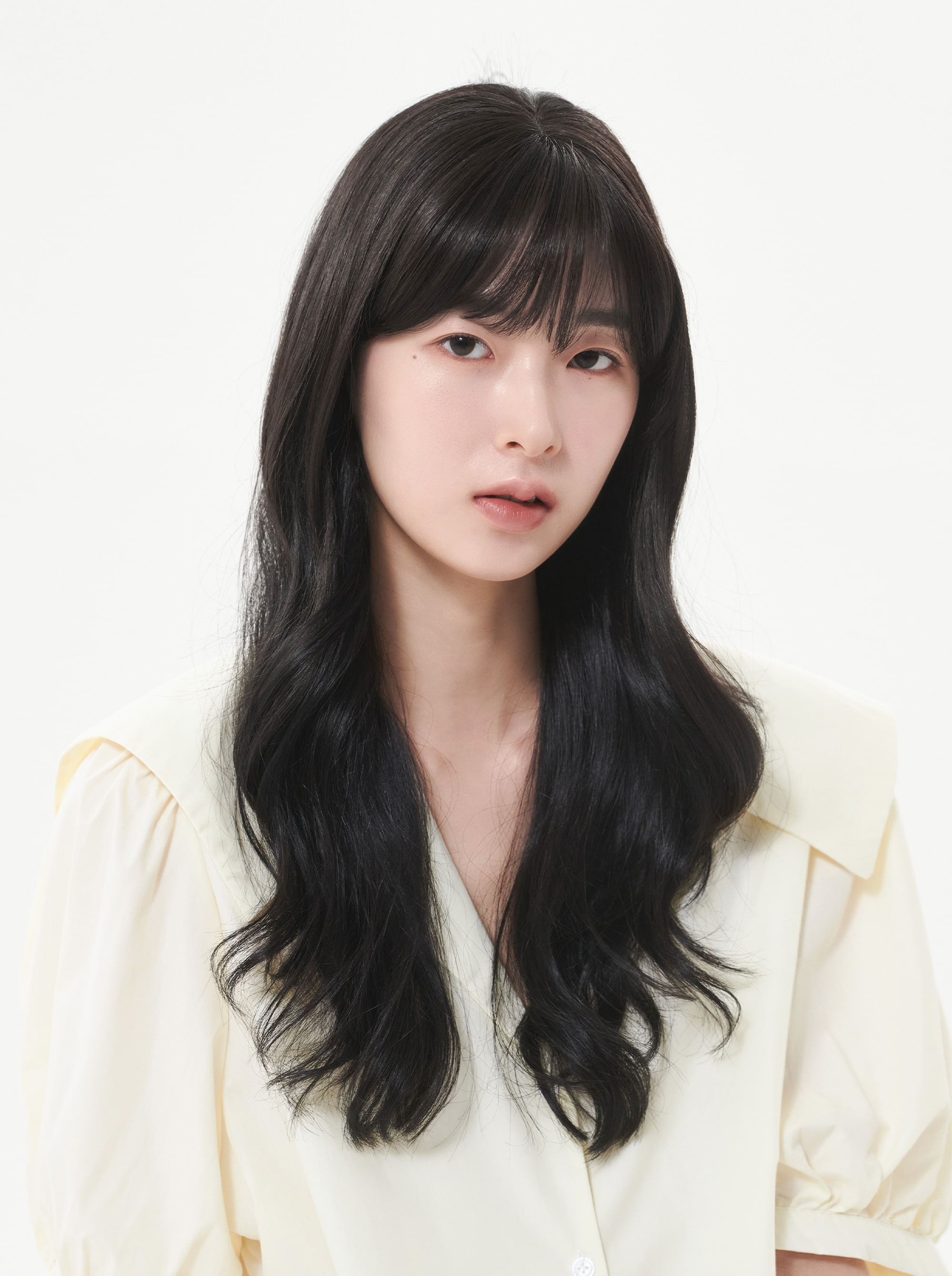 탑커버 코트니 정수리가발 시스루뱅 웨이브 - 상세 이미지 2