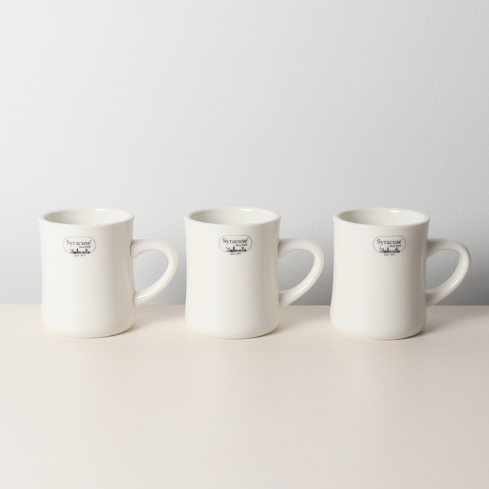 시라쿠스 뉴욕 킹스인 오목머그컵 집들이선물 400ml, 3개 - 상품 이미지