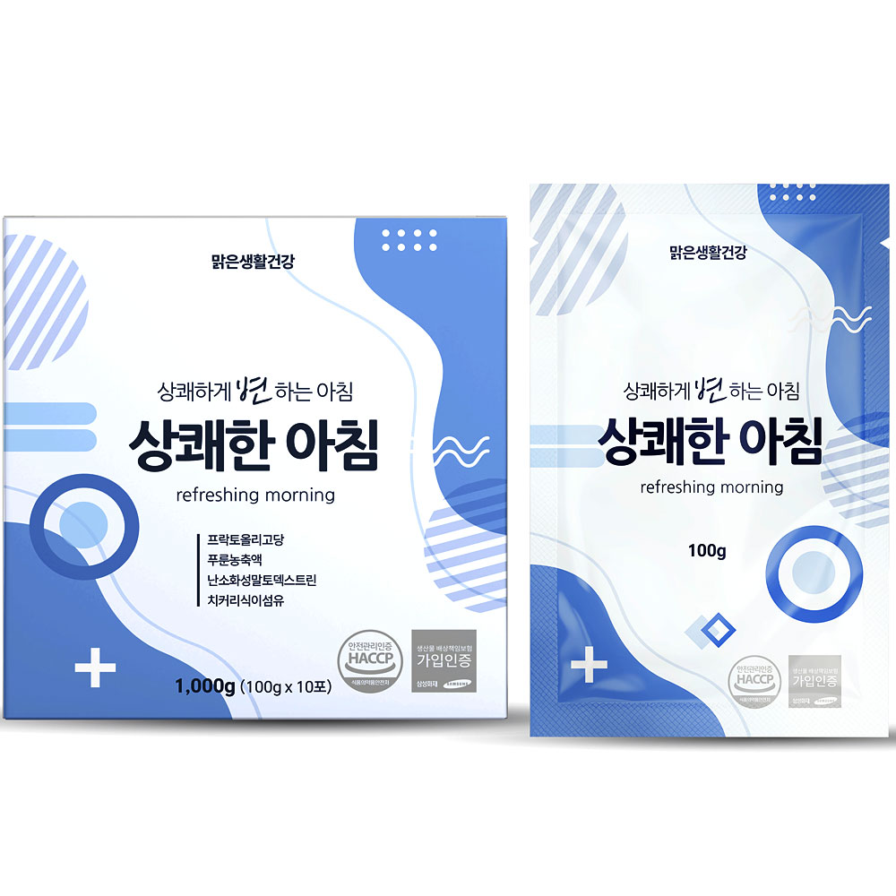 (5박스) 배변활동 장건강 마시는 액상차 상쾌한아침 10포 - 상품 이미지