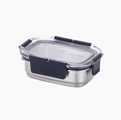 스텐락 모스트 1호 200ml 국산 304스텐밀폐용기 반찬통 미니 - 상품 이미지