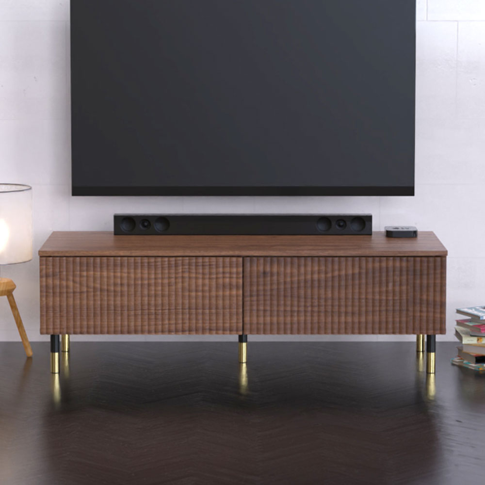 소유 템바보드 낮은 수납장 티비다이 tv거실장 1200