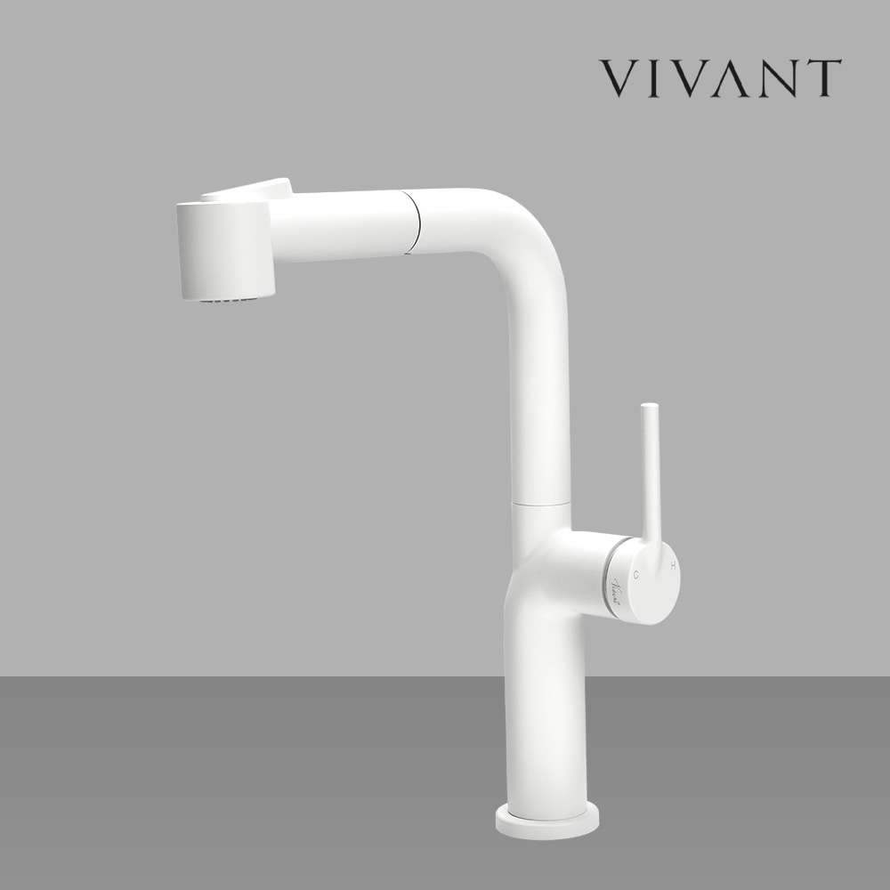 비반트 VIVANT 주방수전 VA110 MS메트실버 화이트 메트그레이 자동리턴 리폼교체 - 상세 이미지 3