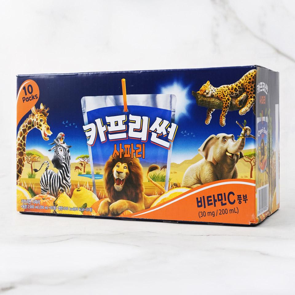 메가마트 농심 카프리썬 사파리 주스 200mlx10개 - 상세 이미지 2