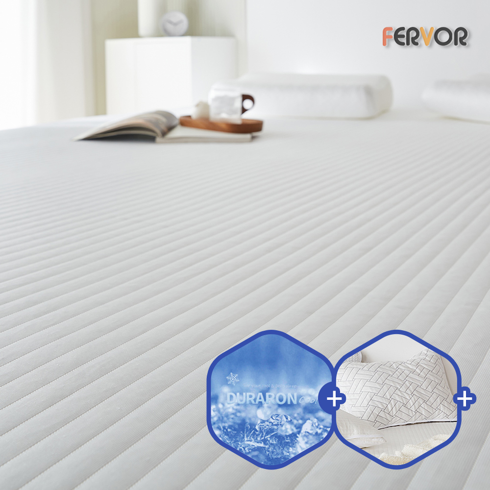 퍼보 휴비스 듀라론 에오로쿨 냉감패드 쿨매트 소파침대러그 스트라이프, FK