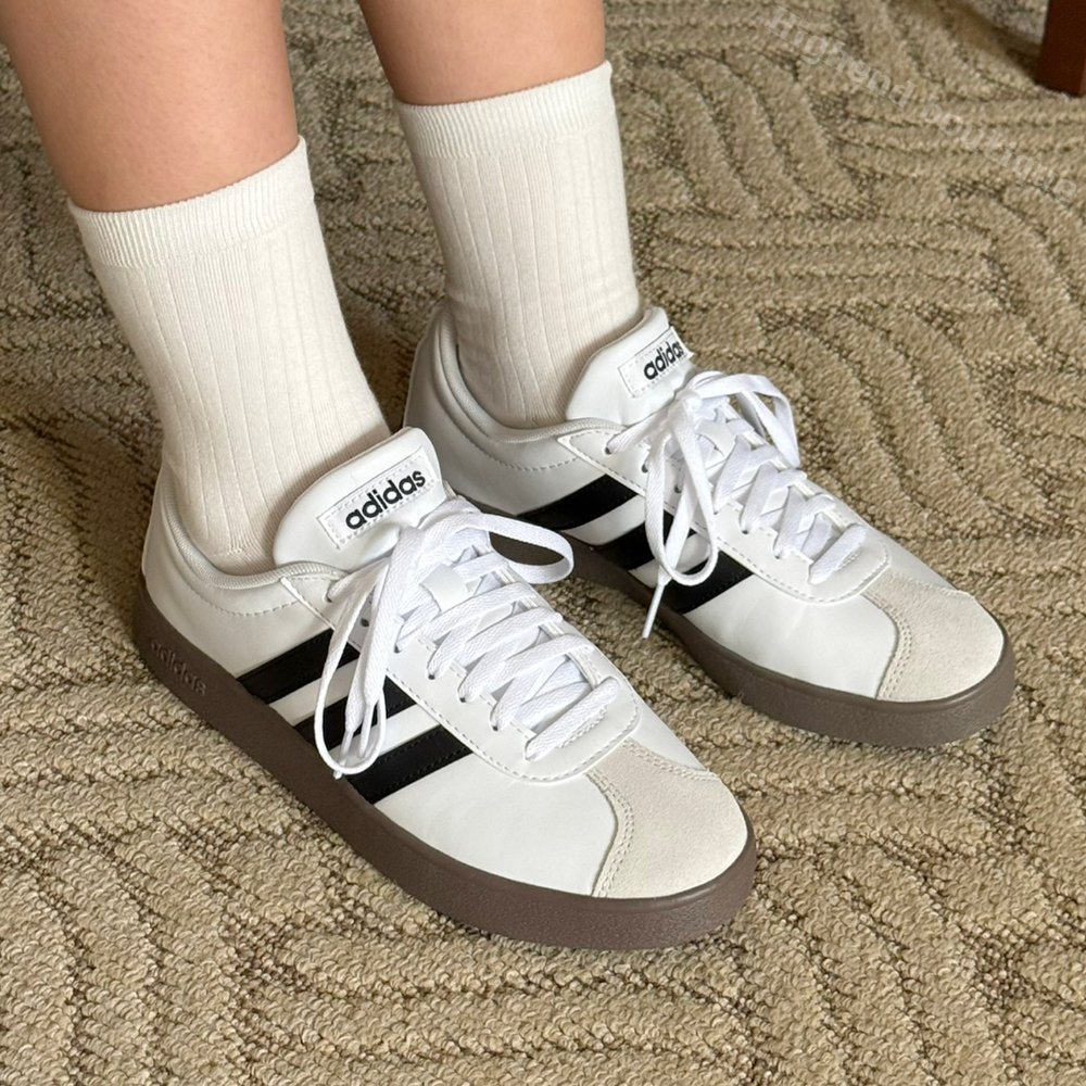 아디다스 삼바 코트 VL 스니커즈 화이트, 240