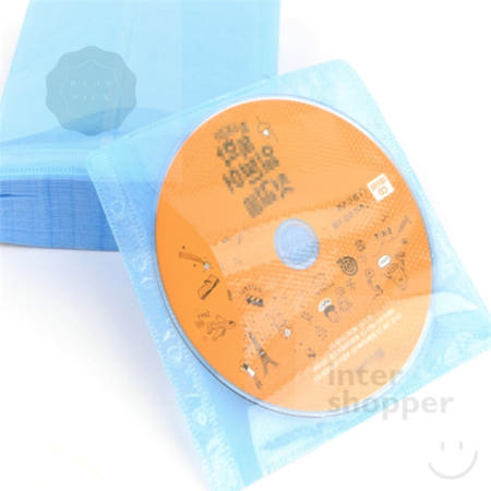 라온픽 부직포 CD 케이스 CD수납함 미디어용품