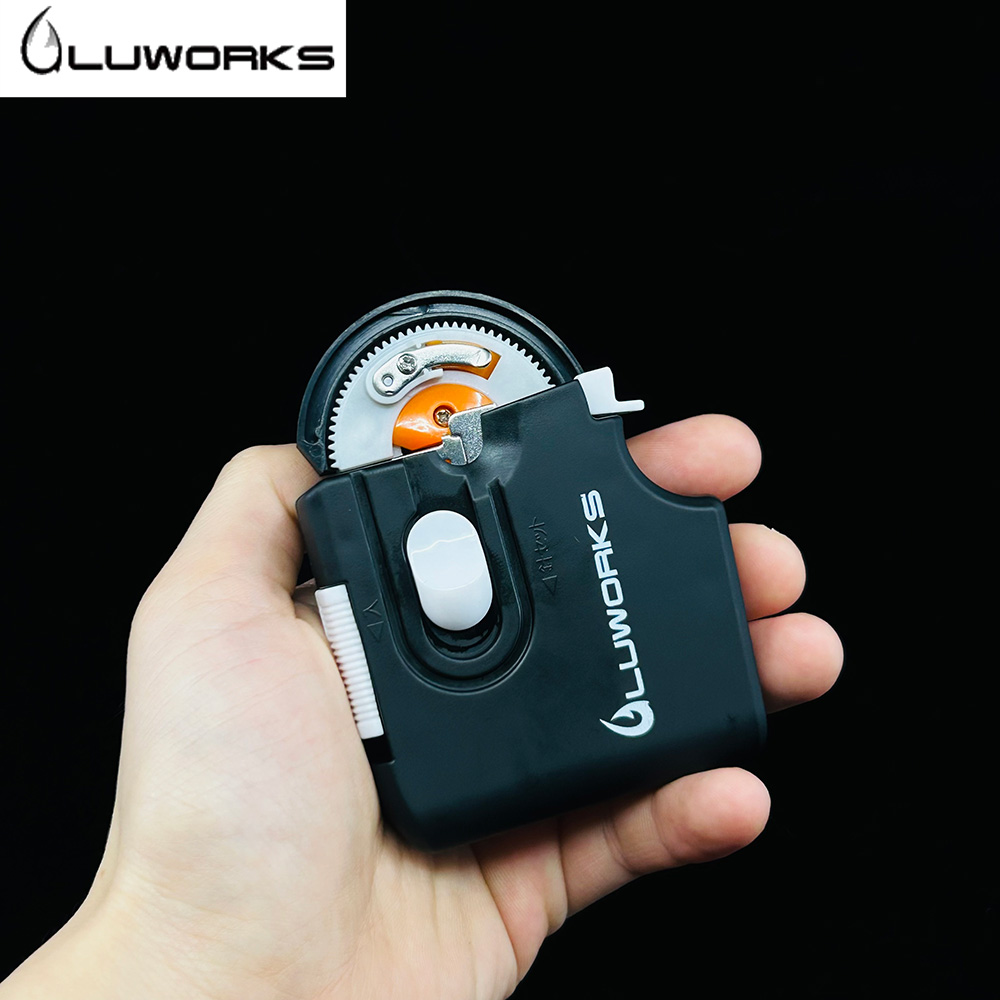 루웍스 LWT-08 자동바늘결속기 낚시줄 자동 매듭기 낚시바늘매듭자동기 블랙