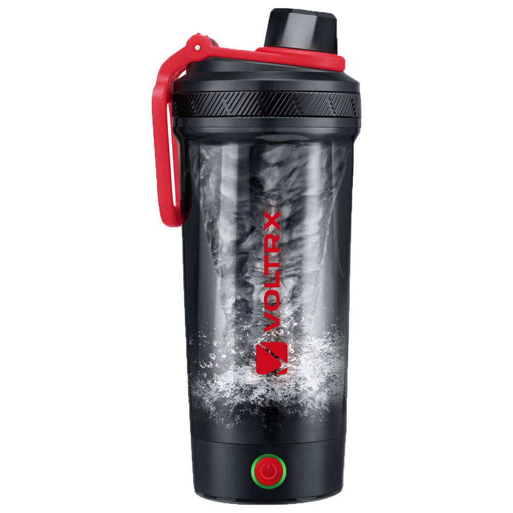볼트렉스 전동 프로틴 쉐이커 보틀 물병 물통 헬스 보충제 단백질 쉐이크통 700ml, 레드 - 상품 이미지