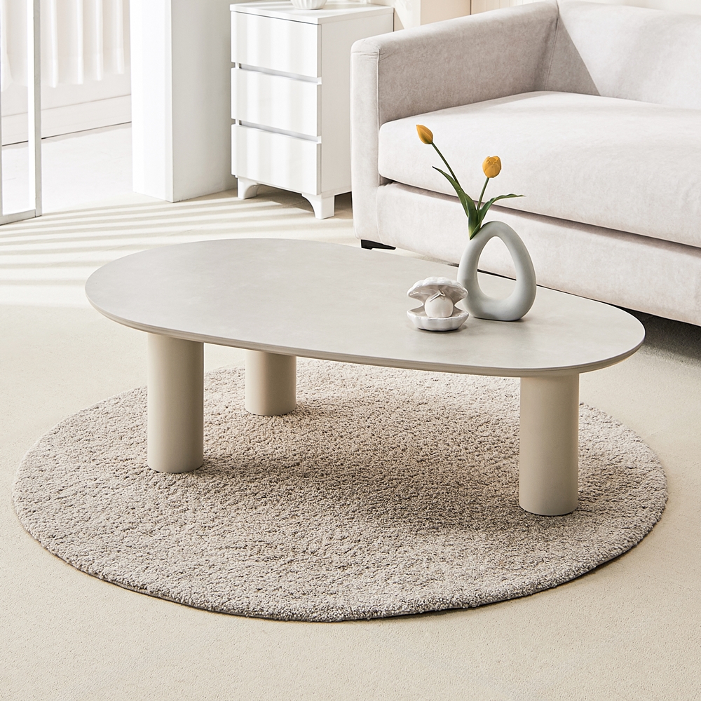 엘로나 세라믹 높은 소파 쇼파 좌식 테이블 비정형 낮은 좌식식탁