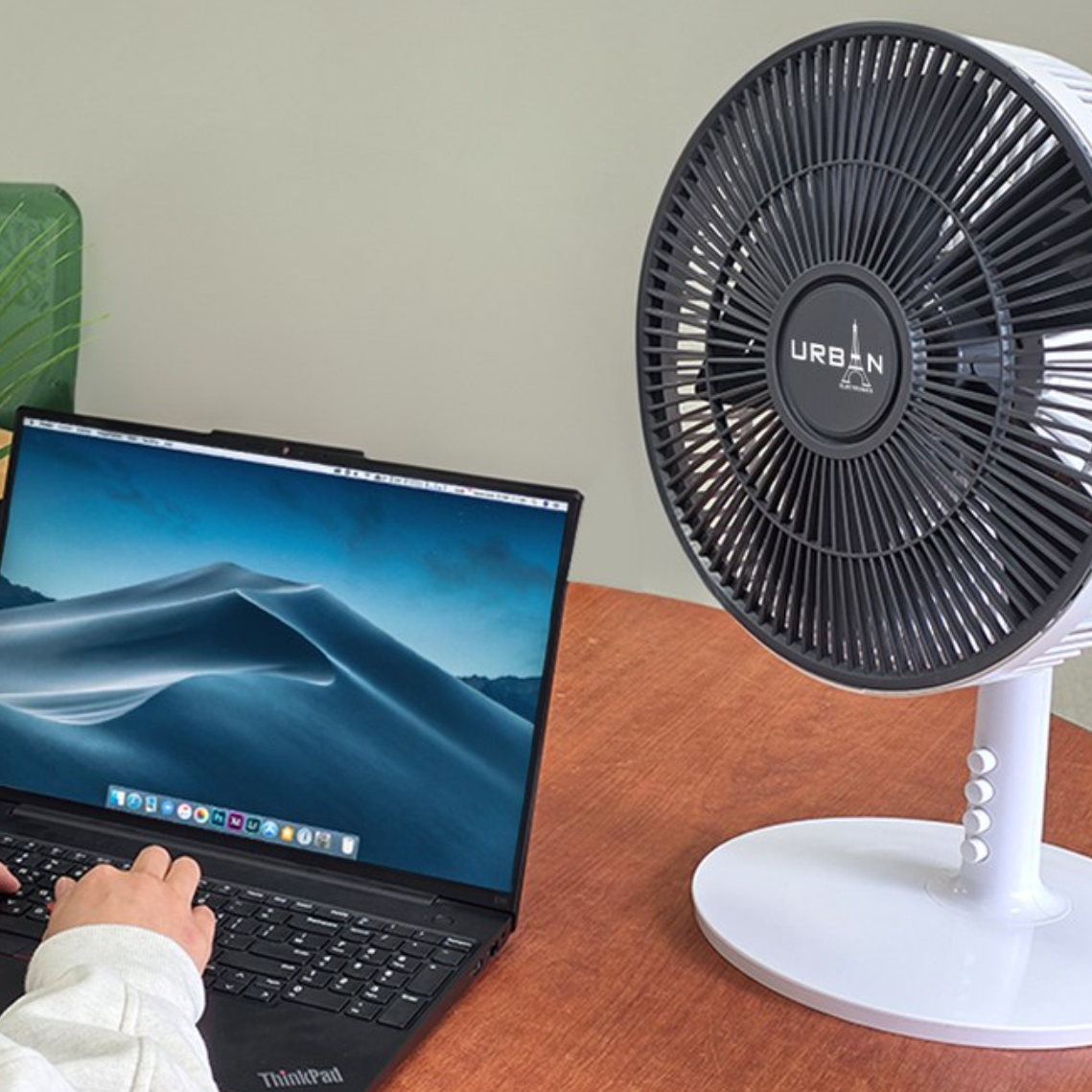 유선 소형 선풍기 작은 선풍기 레트로 빈티지 사무실 사무용 선풍기