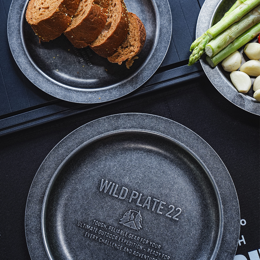 카고컨테이너 와일드 플레이트 18 캠핑 스테인레스 접시