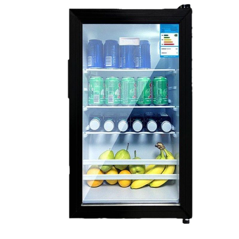 가정용 미니냉장고 음료 술 냉장 쇼케이스 사무실 거실 58L / 1등급 블랙