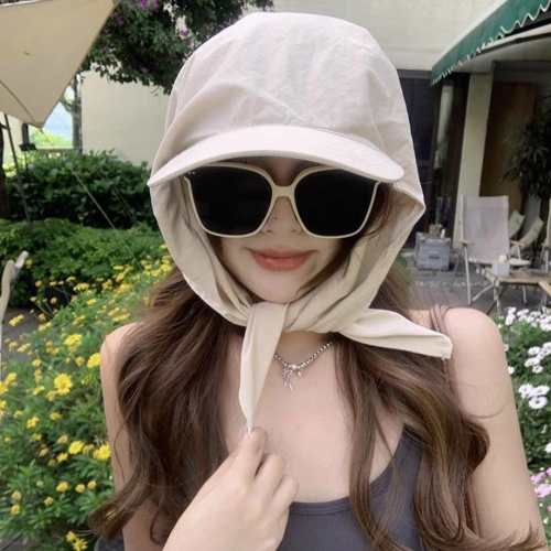 스카프볼캡 캡모자 두건 헤어 커치프 휴양지 기미가리는 모자 - 상세 이미지 2