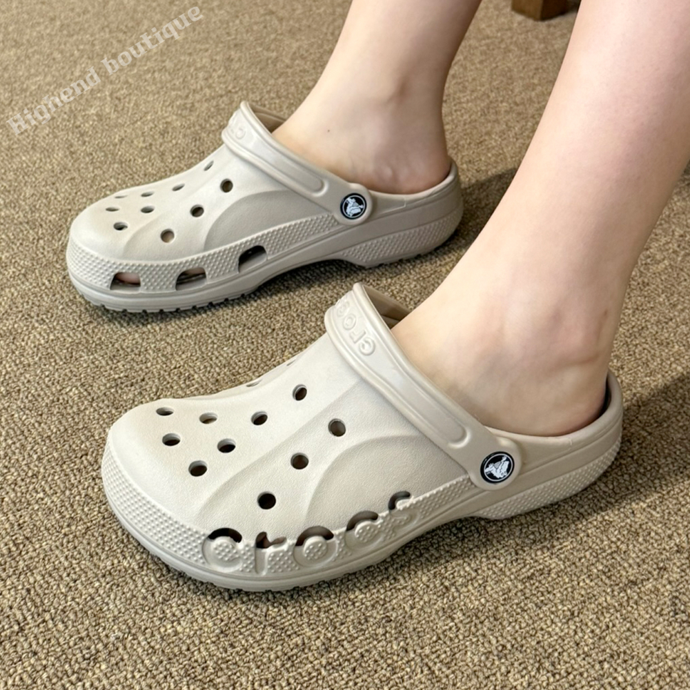 크록스 바야 밴드 클로그 클래식 크록 크럭스 샌들 베이지, 270