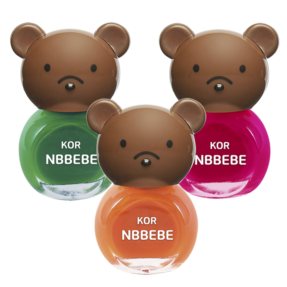 유아매니큐어 3종세트 어린이날 크리스마스 여아선물 3종E - 상품 이미지