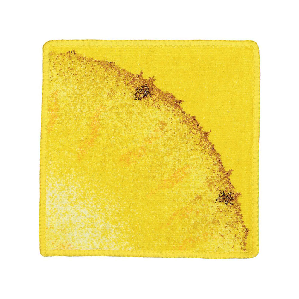훼이라 프루츠 뷰티 페이스타월 파인애플 25x25cm 독일직수입 부드럽고 먼지없는 프리미엄 손수건 - 상품 이미지