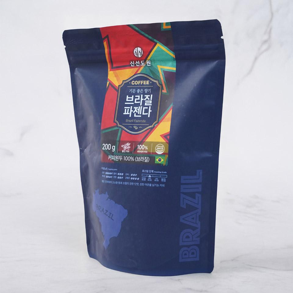 메가마트 신선도원 브라질 파젠다 원두커피 200g - 상세 이미지 2