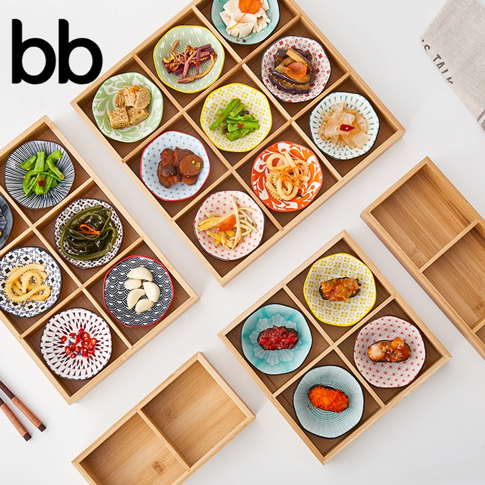 일식나무그릇 고바찌 반찬접시 트레이 일본 플레이트 드라이아이스 보트 대형 세트 우드 9-A - 상세 이미지 3