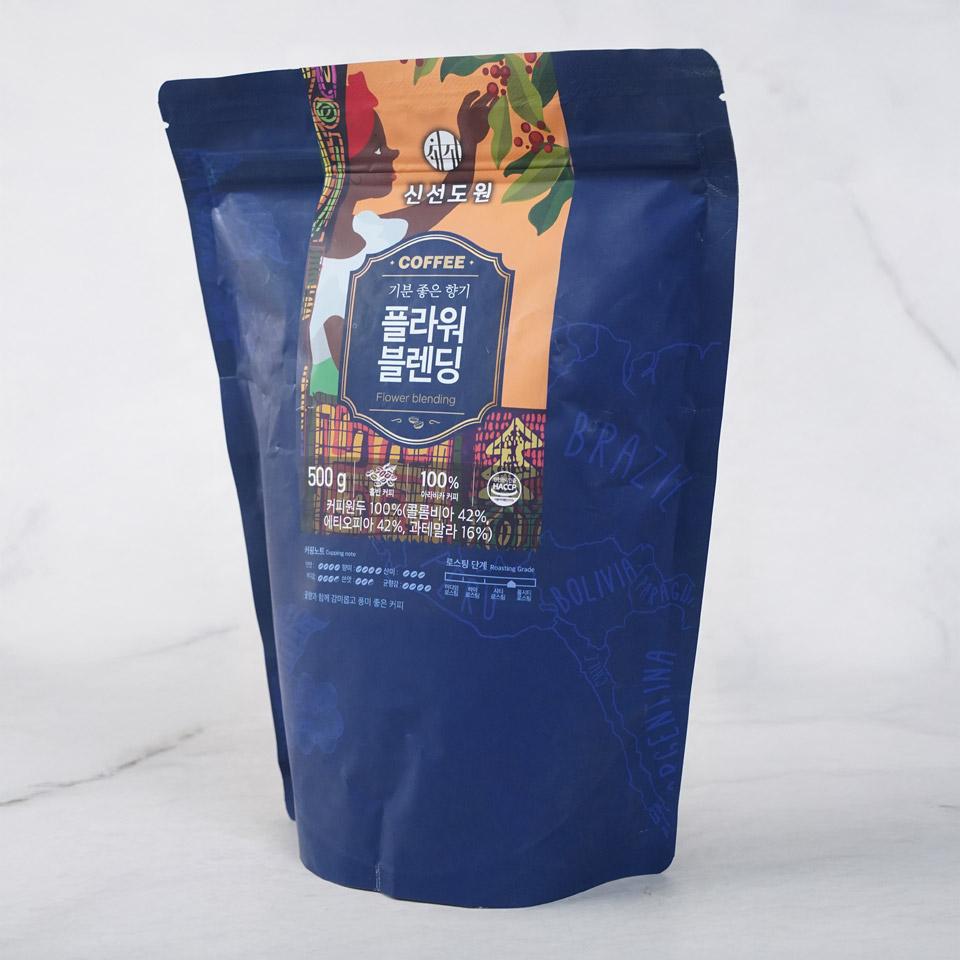 메가마트 신선도원 플라워블렌딩 원두커피 500g - 상세 이미지 2