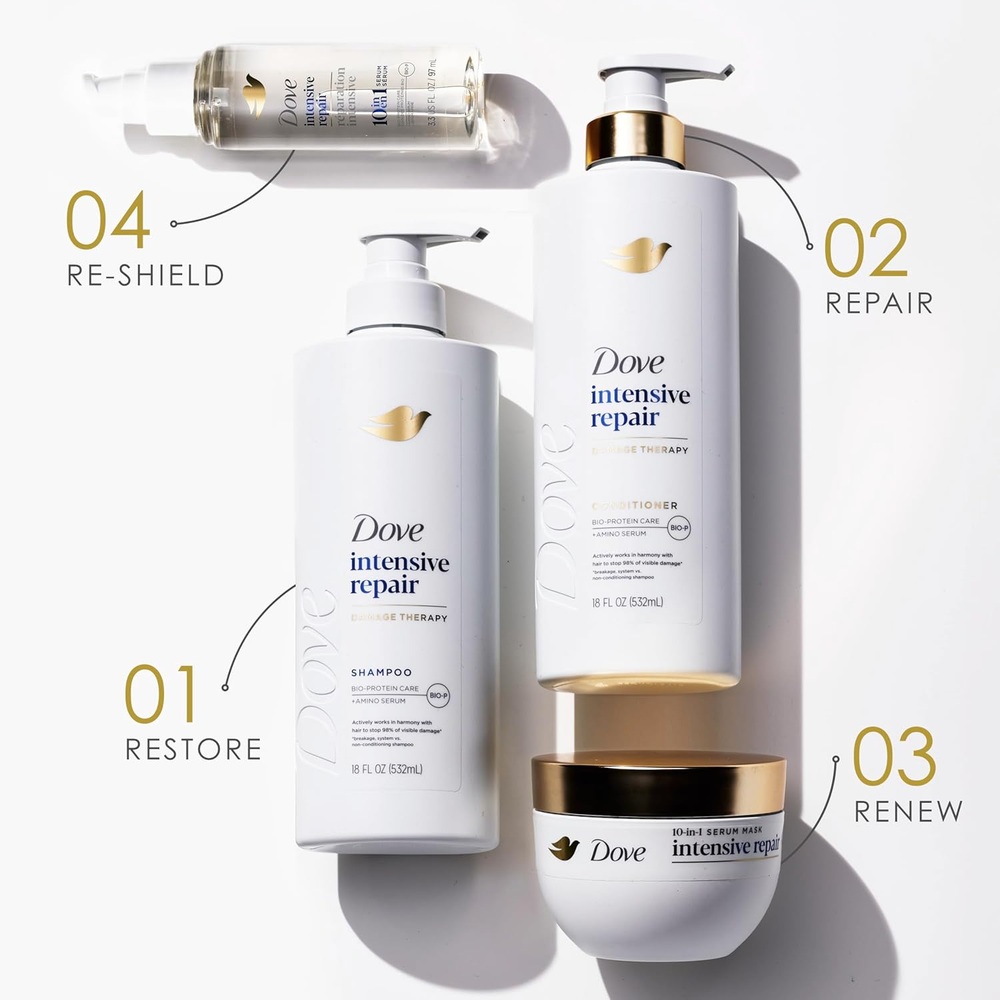 Dove 도브 모발 케어 세럼 97ml 손상모 바이오 단백질 케어 이미지 6
