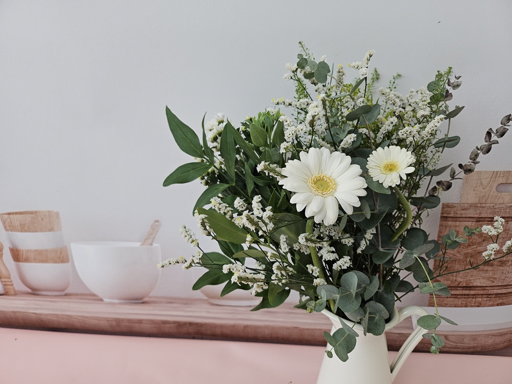 유스풀몰 녹차라떼 한다발 그리너리 꽃 생화 택배 꽃배달 싼곳 이미지 4