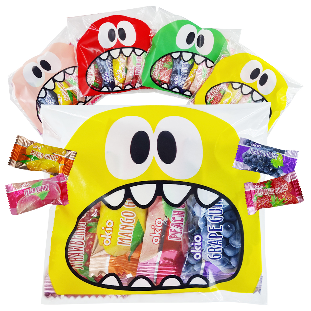 [위클] 몬스터 할로윈 간식 세트 오키오 젤리팩