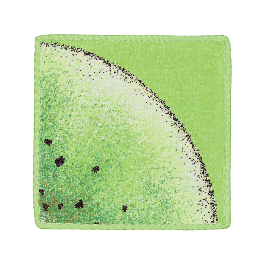 훼이라 프루츠 뷰티 페이스타월 키위 25x25cm 독일직수입 부드럽고 먼지없는 프리미엄손수건 - 상품 이미지