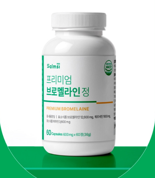 프리미엄브로멜라인정 잔타닌 브로멜라인 메이신 소포레틴 60정 - 상세 이미지 2