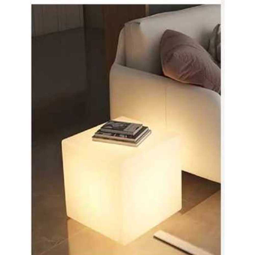LED 사각 테이블 태양열 조명 야외 실외 자동 점등 플러그인 15CM (단색 따뜻) - 상세 이미지 2