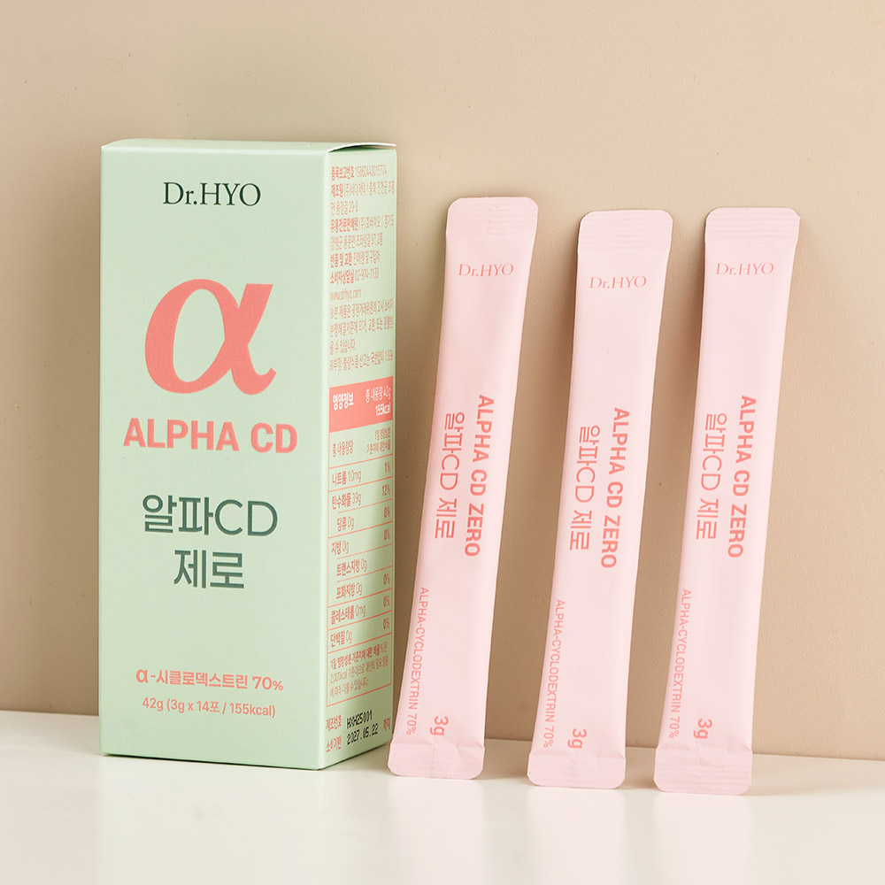 알파시클로덱스트린 건강보조제 알파cd 제로 닥터효 구매팁