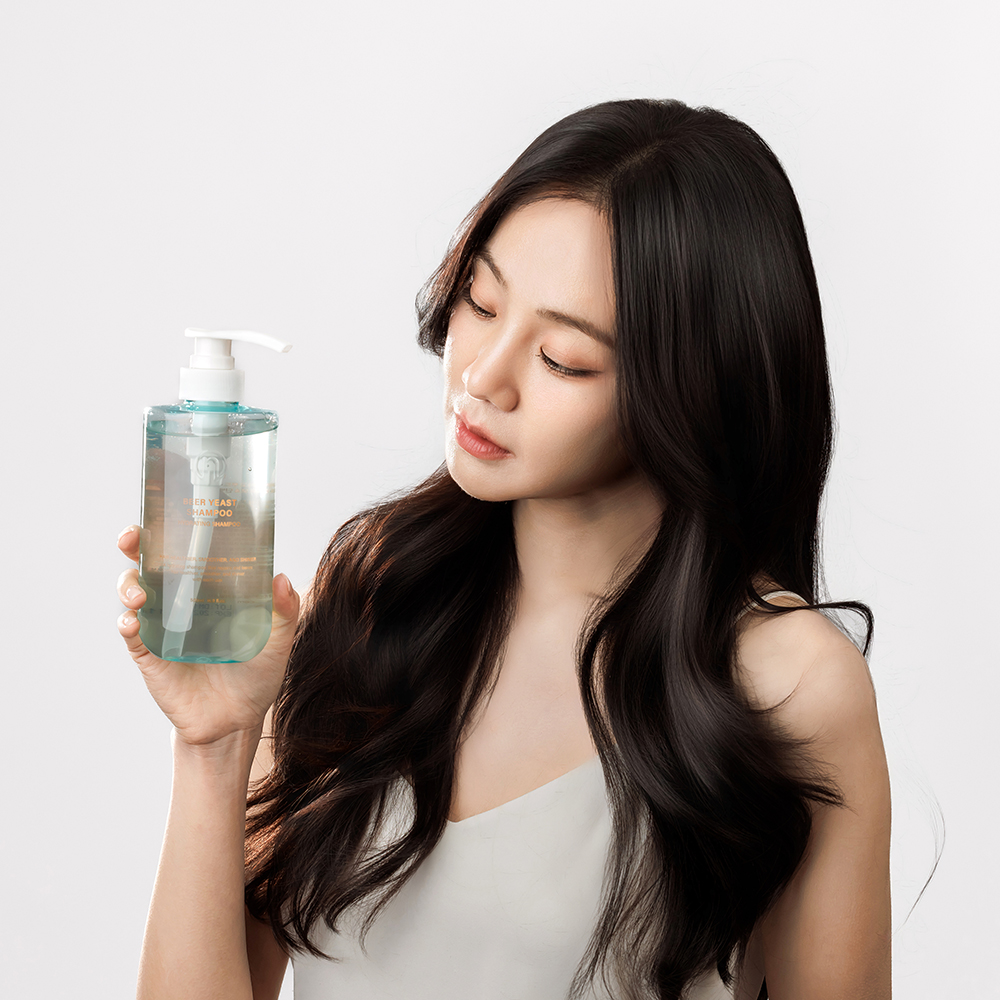 더나플러스 맥주효모 단백질 한지은 샴푸 500ml 모발 두피 영양 케어 - 상세 이미지 3