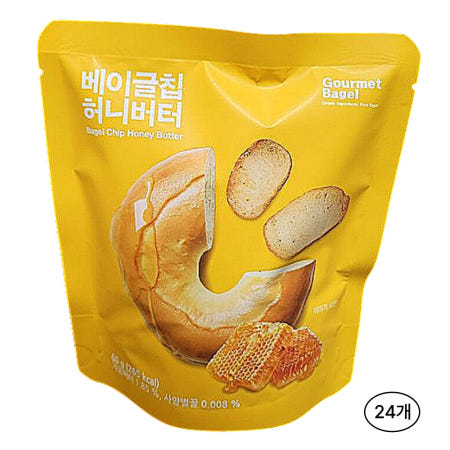 고메베이글 베이글칩 허니버터 60g X 24개