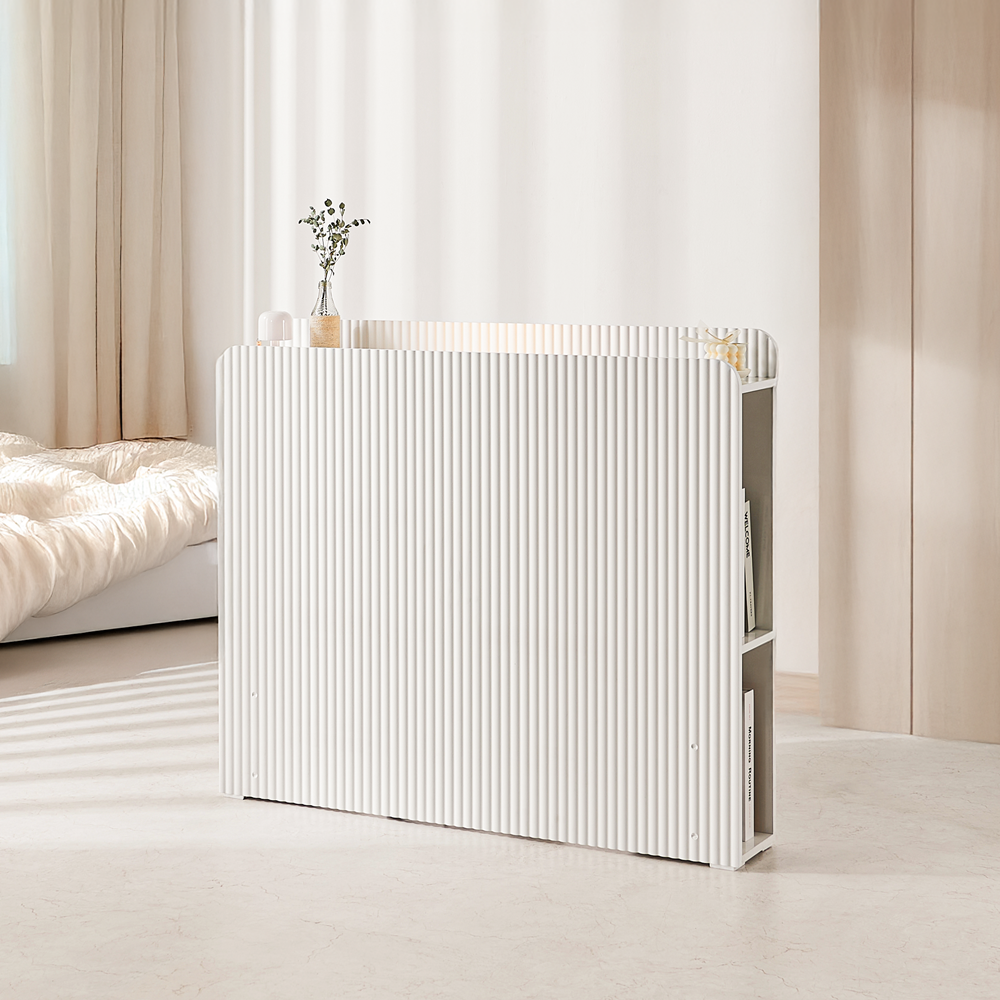 루벳 침대헤드 선반 보드 프레임 수납 저상형 SS