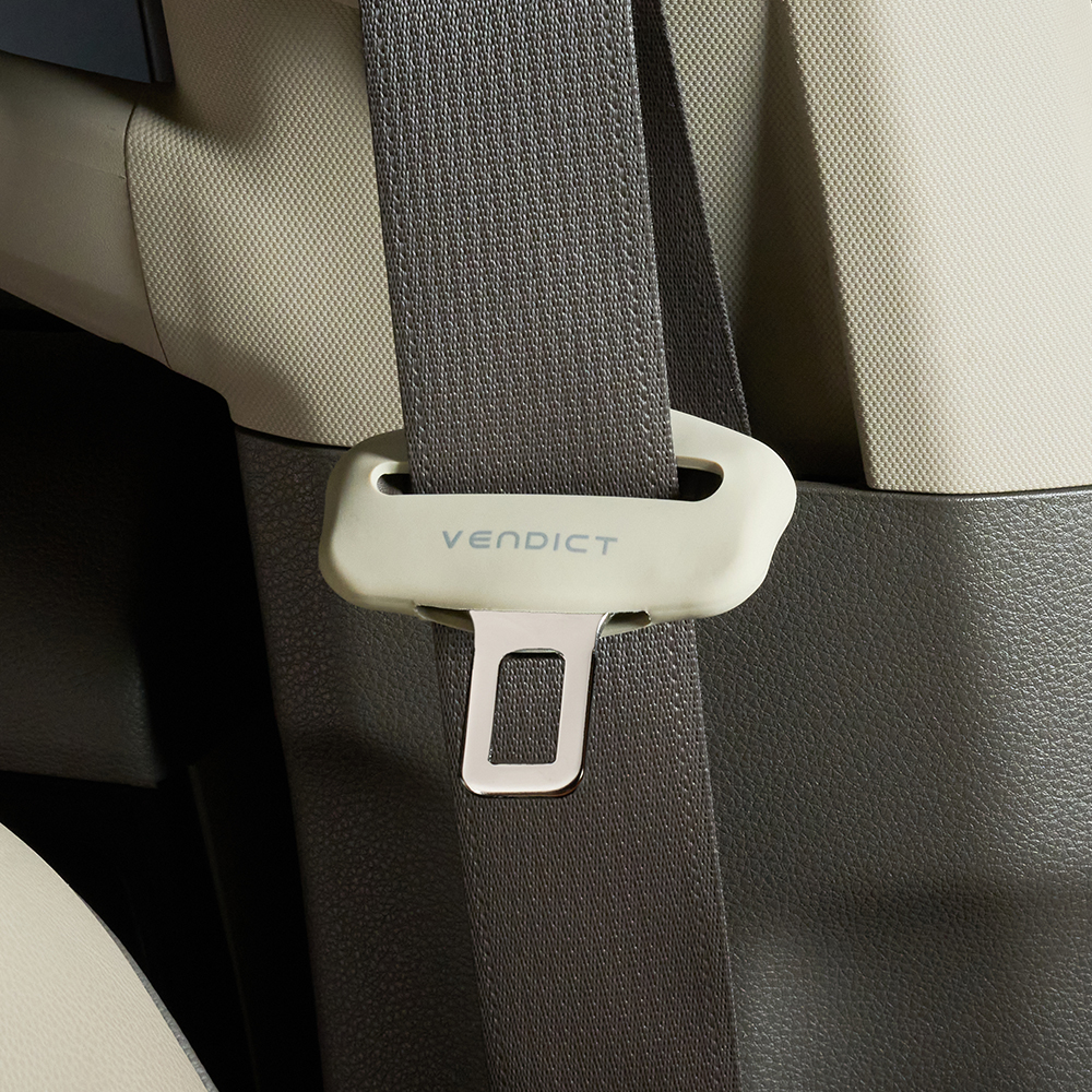 벤딕트 안전 벨트 클립 커버 자동차 차량 소리 실리콘 1P