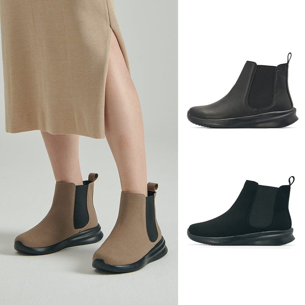 데이워크 발편한 아치깔창 여성 앵클부츠 머지 3color (DW6002) - 상품 이미지