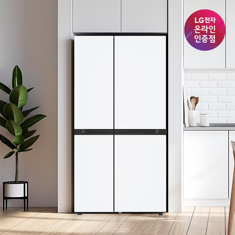 LG 디오스 AI 오브제컬렉션 양문형 2도어 냉장고 S836MQQ012 832L