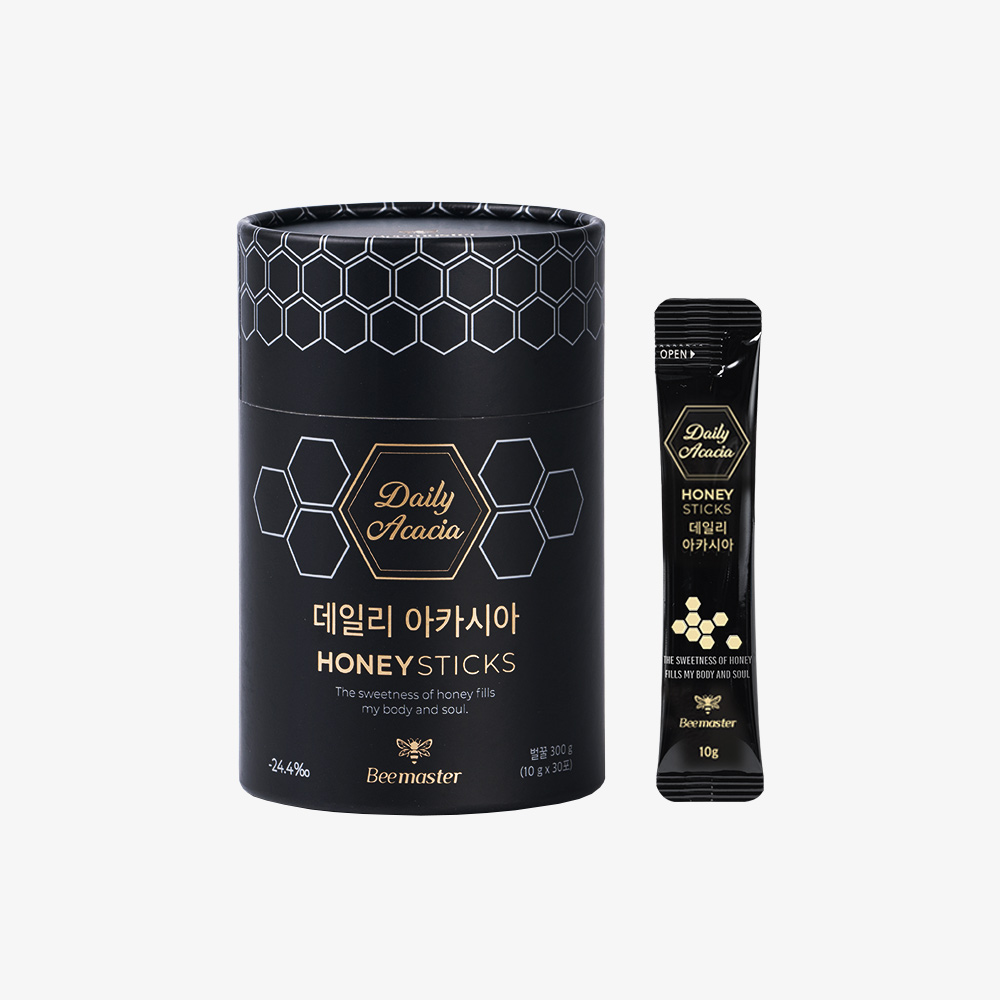 비마스터 데일리 아카시아 꿀스틱 휴대용 허니스틱 10g 30포 - 상세 이미지 4